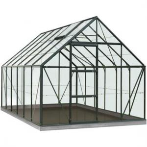 ACD tuinkas Oliver 9.9m2 - groen – veiligheidsglas ACD tuinkas Oliver 9.9m2 - groen – veiligheidsglas
