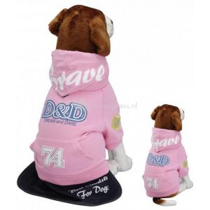 Hondenjas Fashion brave roze