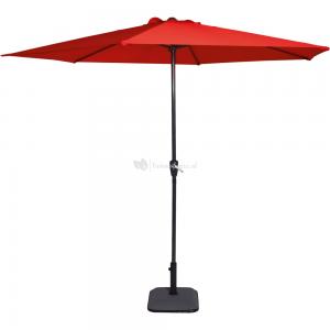 Stokparasol Gemini 300 cm rood Stokparasol Gemini 300 cm rood