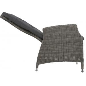 Soho Comfort Coal tuinstoel grijs set van 2