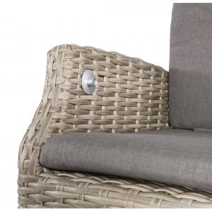 Soho Comfort Mountain tuinstoel taupe set van 2
