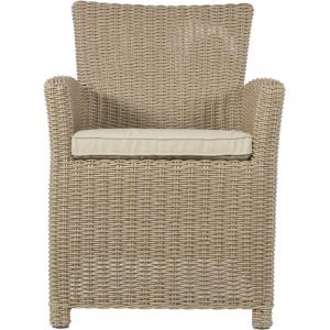 Tropez Straw tuinstoel set van 2