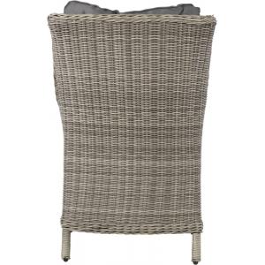 Wine & Dine Smoke tuinstoel set van 2