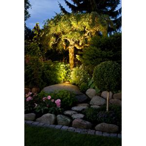 Led grondspot 9 watt rond