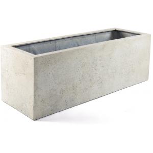 tijger Gearceerd Spijsverteringsorgaan Luca Lifestyle Grigio plantenbak Box XL antiek wit betonlook |  Tuinexpress.nl