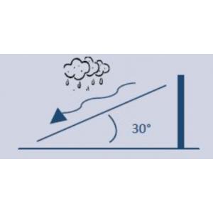 Nesling Dreamsail schaduwdoek vierkant grijs 4 x 4 x 4 meter