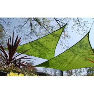 Nesling Coolfit schaduwdoek driehoek time groen 3.6 x 3.6 x 3.6 meter