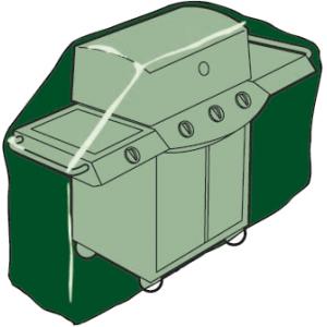 Palermo beschermhoes voor barbecue 73 x 73 x 60 cm