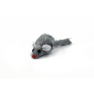 Pluche muisje met korthaar kattenspeelgoed Pluche muisje met korthaar kattenspeelgoed