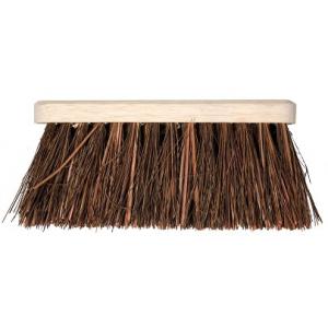 Bezem met natuurvezel haren 28 cm Bezem met natuurvezel haren 28 cm