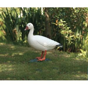 Gans wit dierfiguur Gans wit dierfiguur